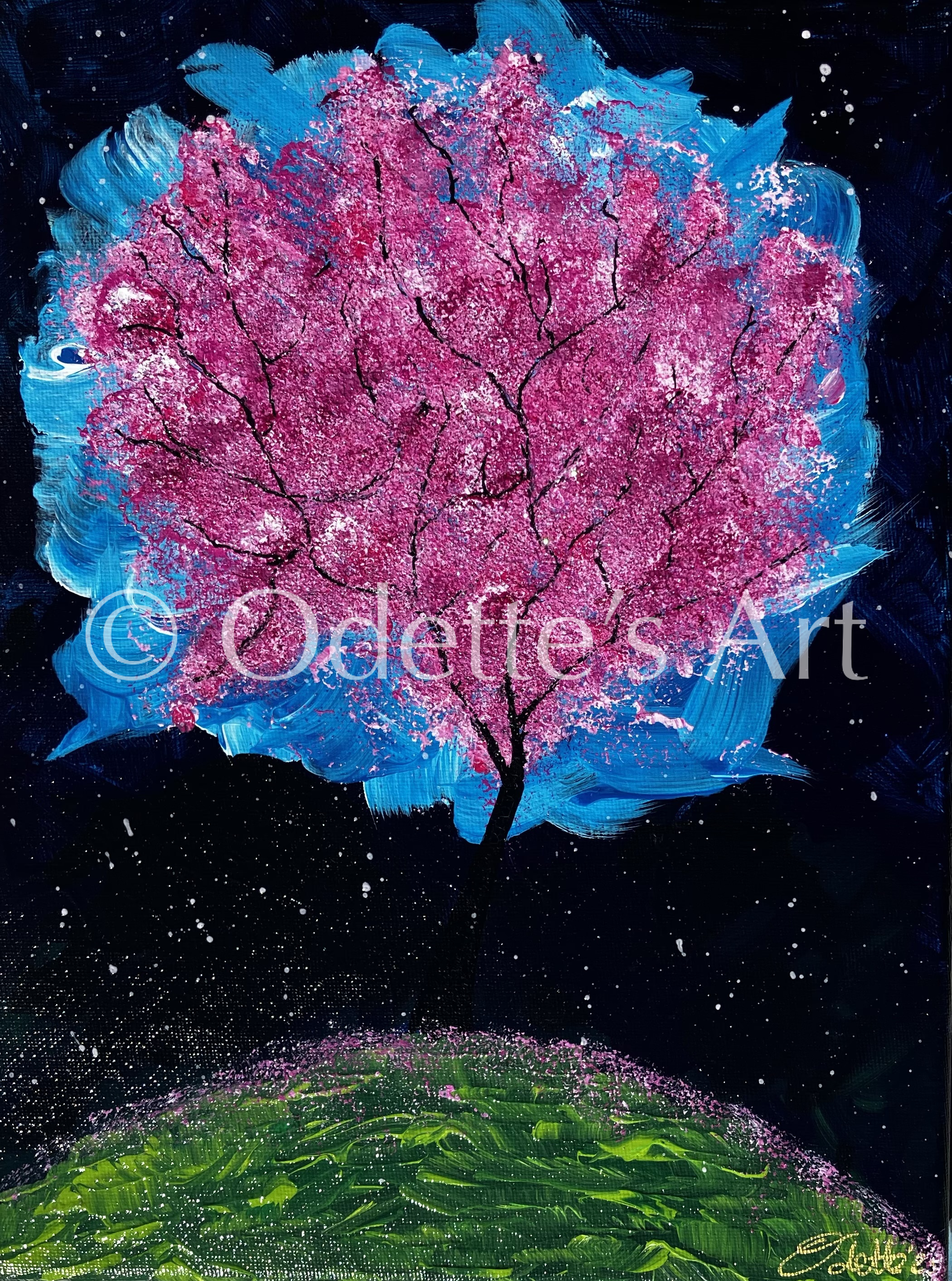 Odette van Doorne - Odette's Art- In Full Bloom