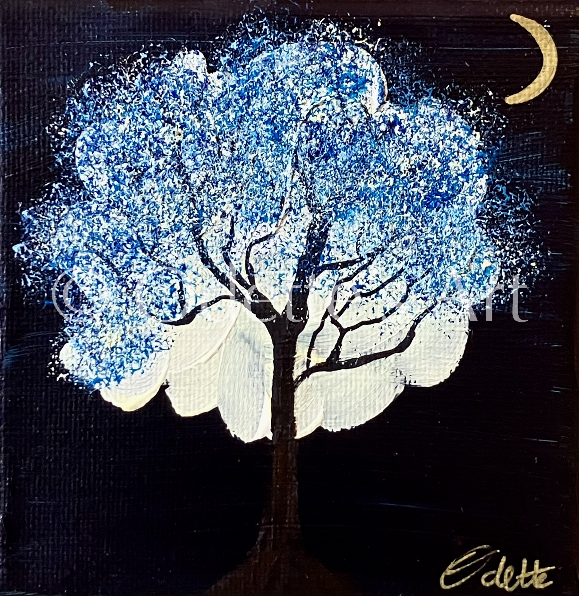 Odette van Doorne - Odette's Art - Moonshine