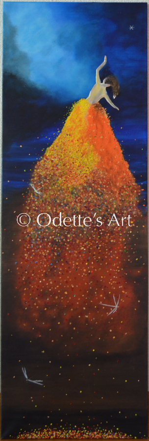 Odette van Doorne - Odette's Art - Dancing Lady
