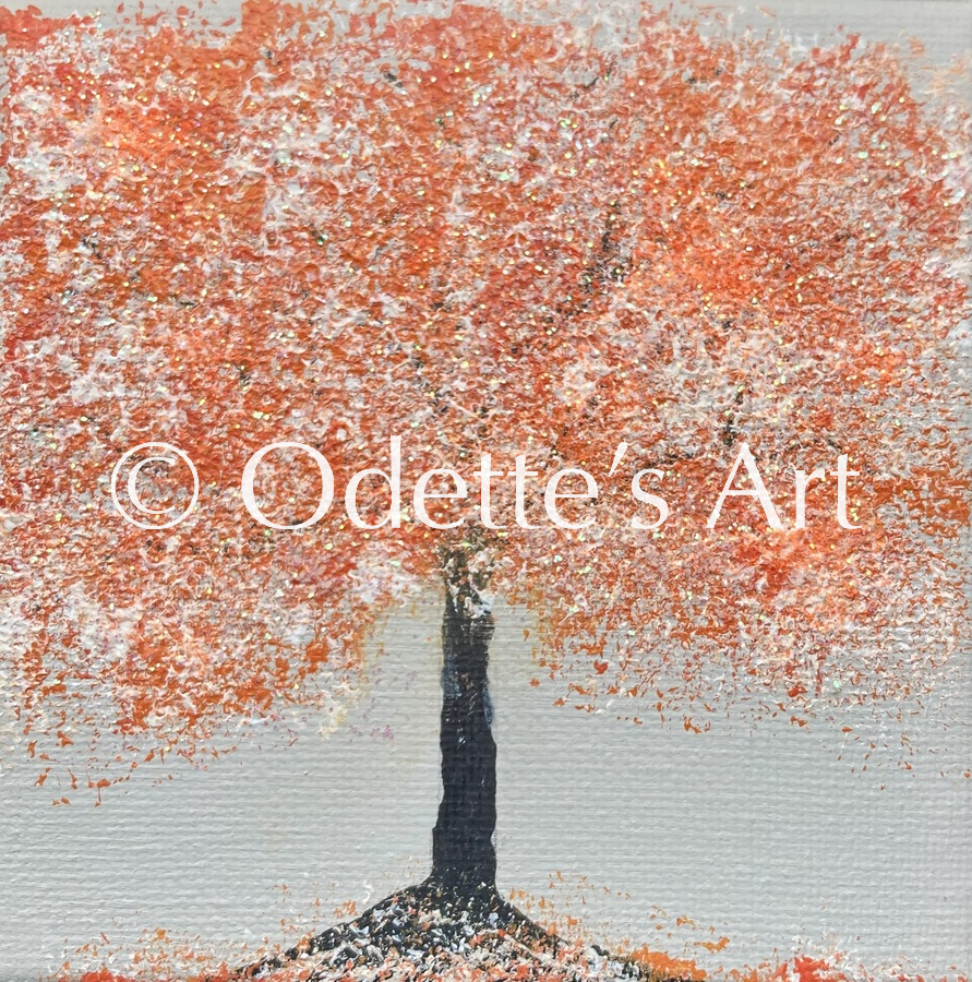 Odette van Doorne - Odette's Art - Little Orange Tree
