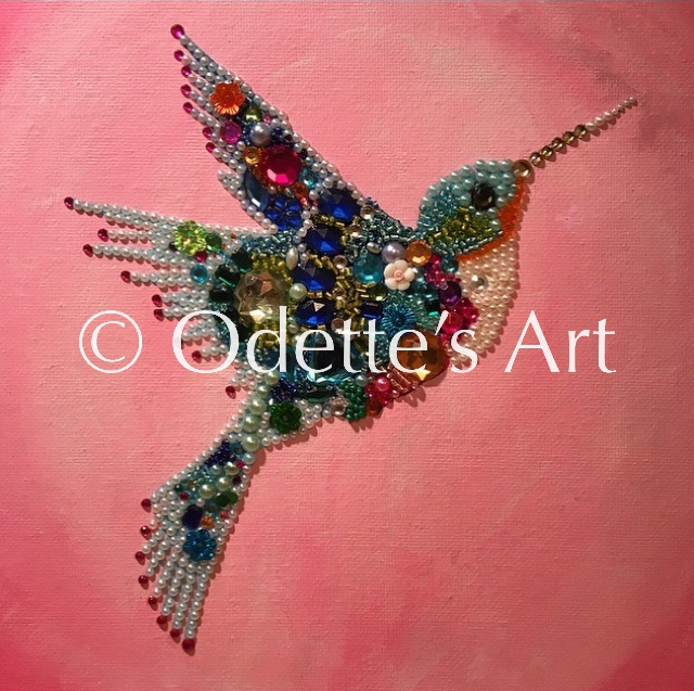 Odette van Doorne - Odette's Art - Hummingbird