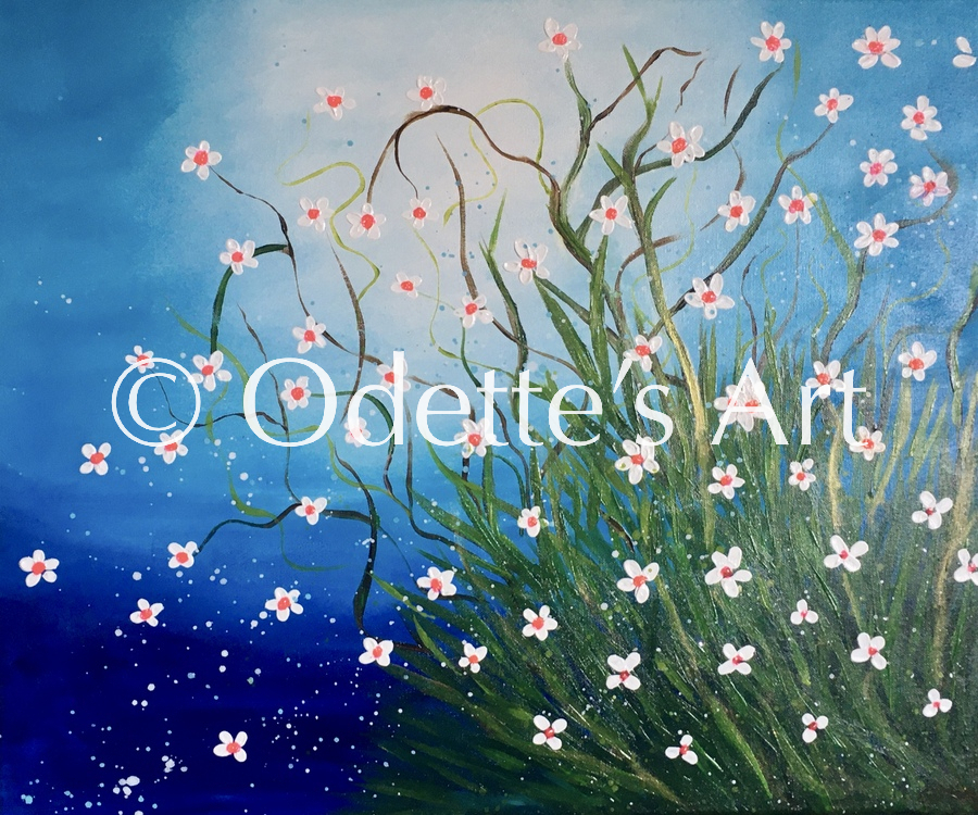 Odette van Doorne - Odette's Art - White Mystery