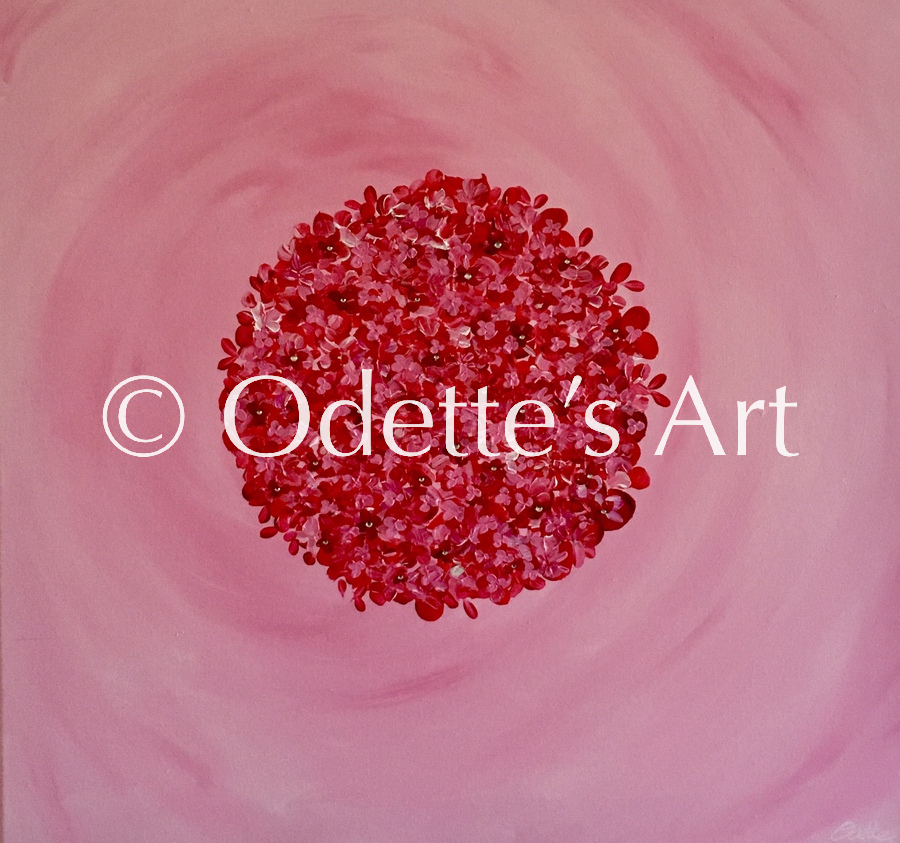 Odette van Doorne - Odette's Art - Pink Flower