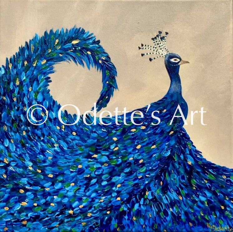 Odette van Doorne - Odette's Art - Peacock