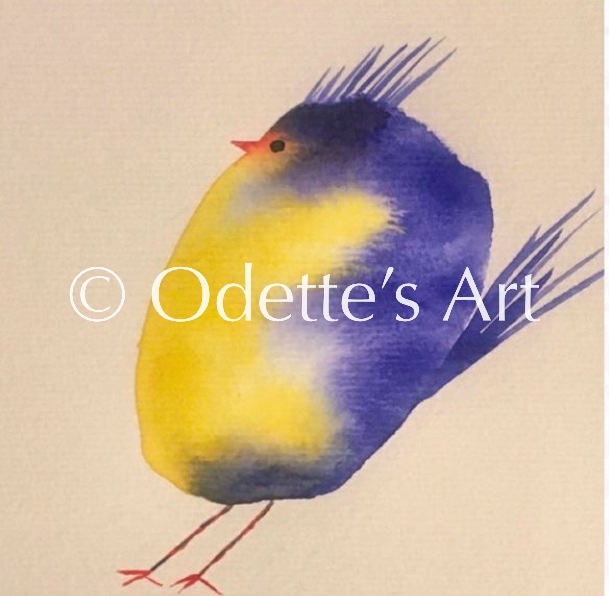 Odette van Doorne - Odette's Art - Bird