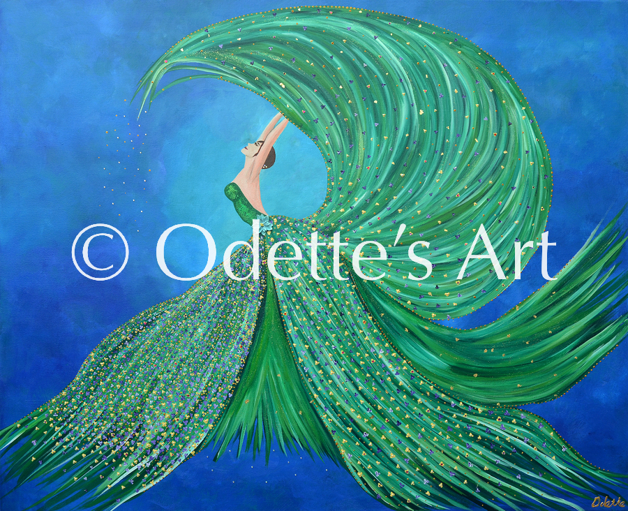 Odette van Doorne - Odette's Art - Big Swirl