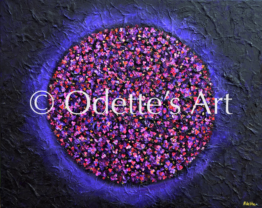 Odette van Doorne - Odette's Art - Flowerbomb